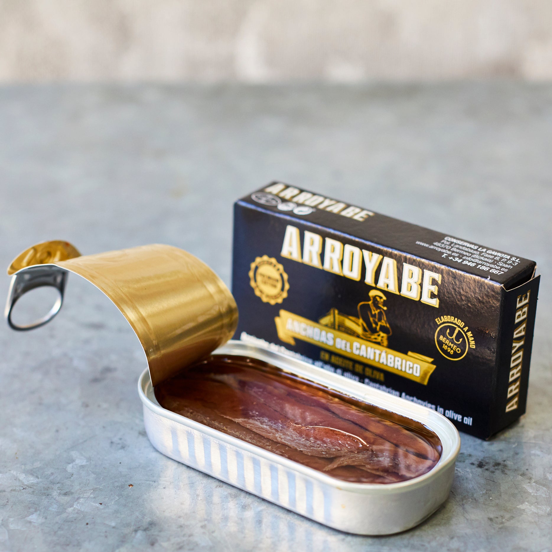 'Premium Edition' Anchovies in olive oil Vinegar Shed