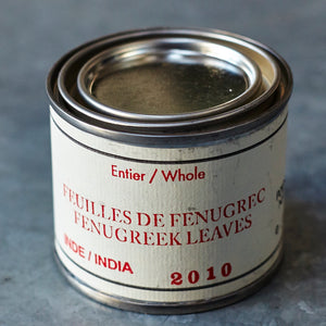 Épices de Cru Fenugreek Leaves - Vinegar Shed