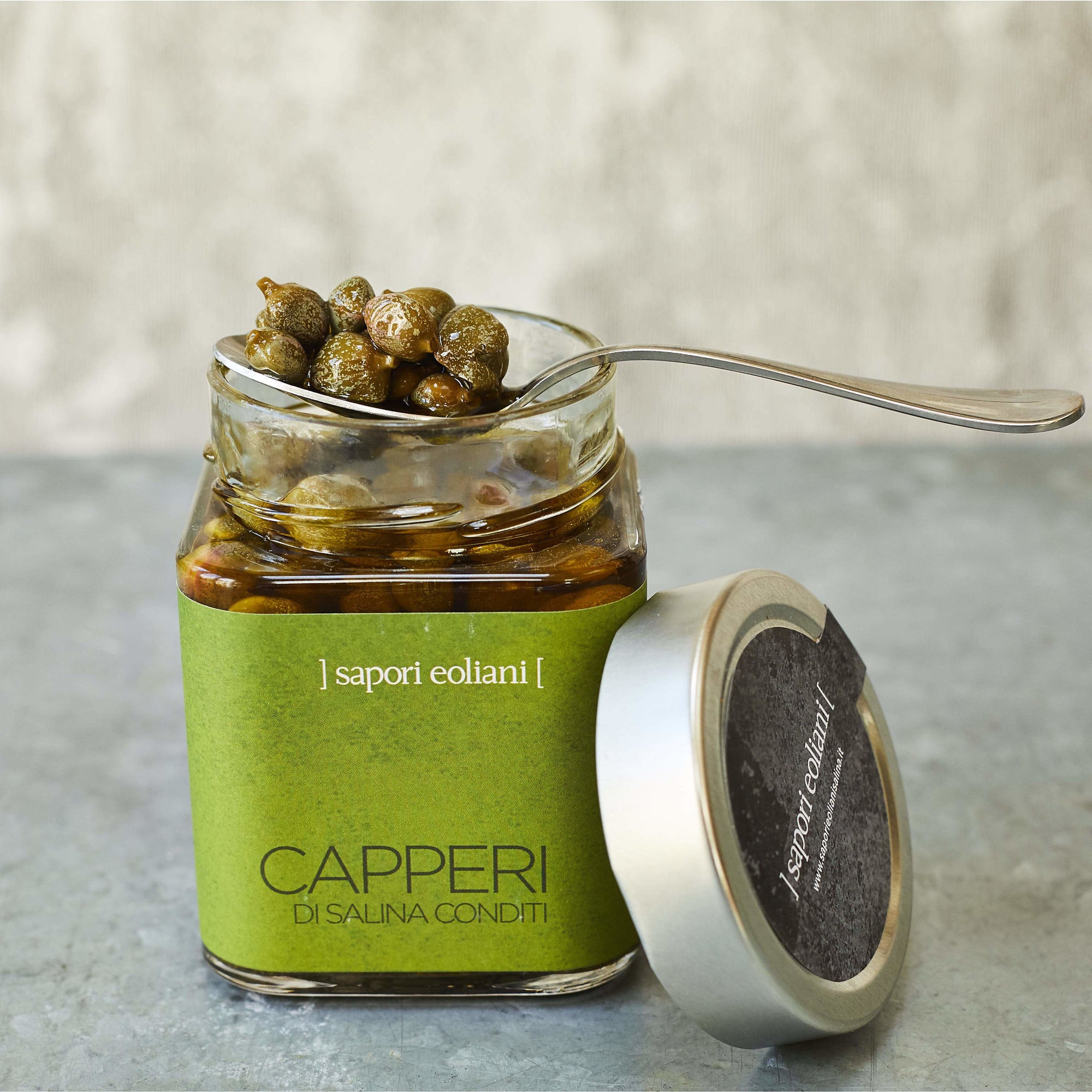 Capers with Chilli, Oregano and Extra-Virgin Olive Oil - Vinegar Shed
