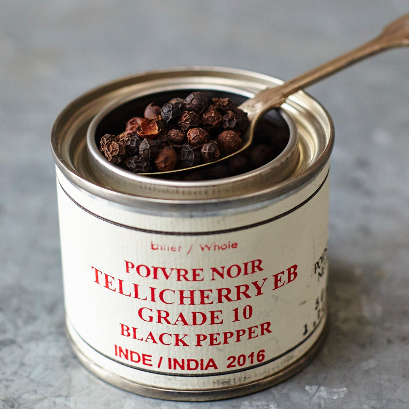 Épices De Cru Tellicherry EB Grade 10 Black Pepper - Vinegar Shed
